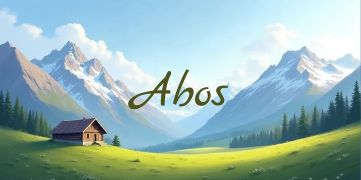 Deckblatt Abos im Almhütte Design
