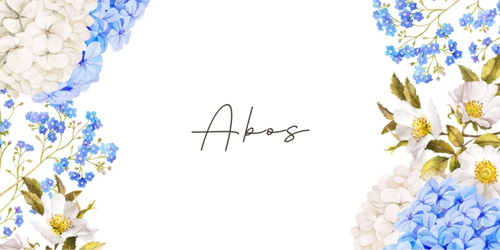 Deckblatt Abos im Blue Flower Design