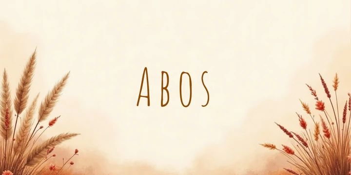 Deckblatt Abos im Boho Pampas Design