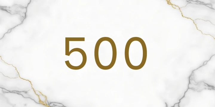 Platzhalterkarte 500 Euro im Business Marmor Grau Design