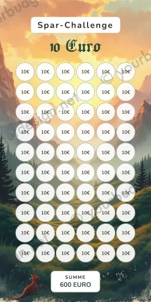 10 Euro Challenge im Drache Fantasy Design