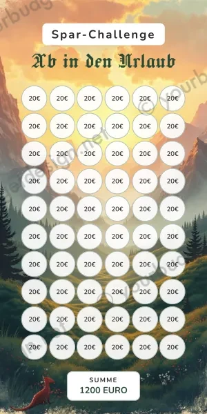 Ab in den Urlaub Challenge im Drache Fantasy Design