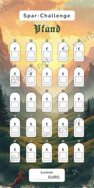 Pfand Challenge im Drache Fantasy Design