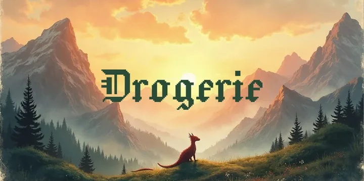 Deckblatt Drogerie im Drache Fantasy Design