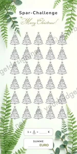 Christmas Challenge im Greenery Farn Design
