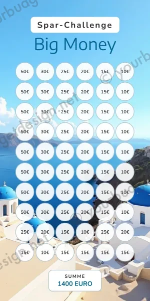 Big Money Challenge im Griechisches Inseldorf Design