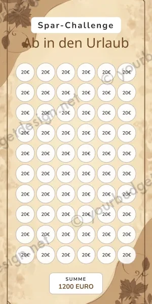 Ab in den Urlaub Challenge im Herren Kraftpapier Design