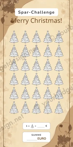 Christmas Challenge im Herren Kraftpapier Design