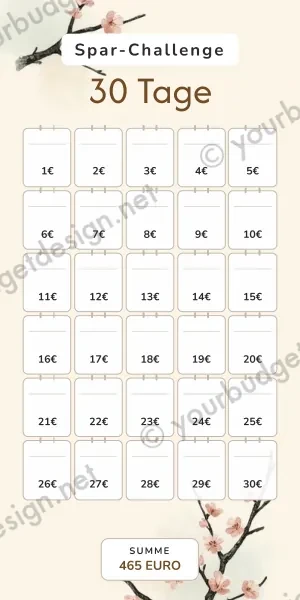 30 Tage Challenge im Japandi Zweige Design