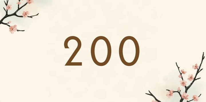 Platzhalterkarte 200 Euro im Japandi Zweige Design