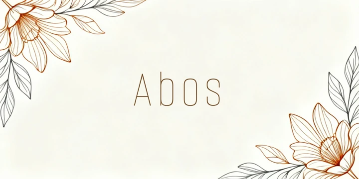 Deckblatt Abos im Line Art Design