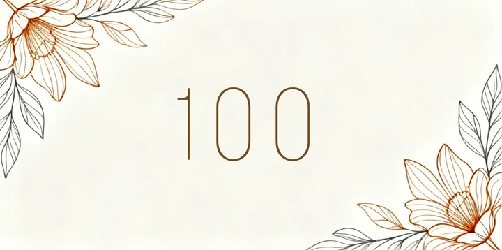 Platzhalterkarte 100 Euro im Line Art Design