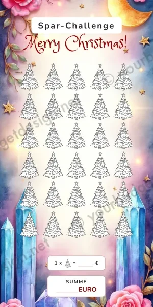 Christmas Challenge im Magie Kristalle Design