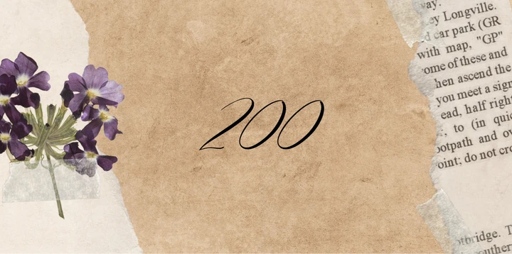 Platzhalterkarte 200 Euro im Purple Paper Design