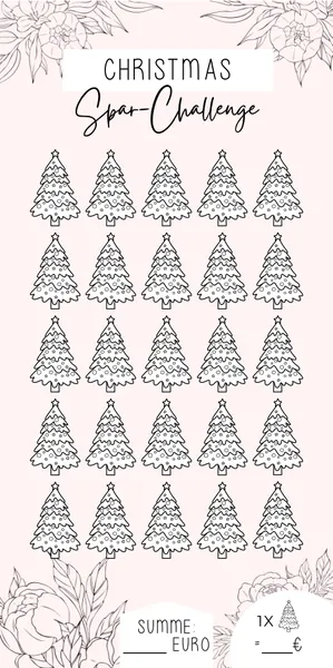 Christmas Challenge im Rosa-Schwarz Design