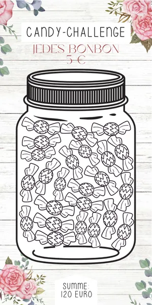 Candy Challenge im Rosé Design