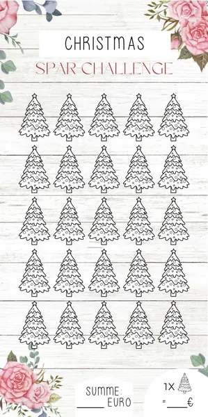 Christmas Challenge im Rosé Design