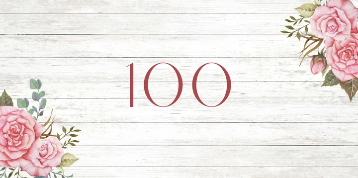 Platzhalterkarte 100 Euro im Rosé Design