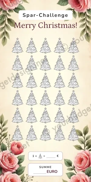 Christmas Challenge im Rosen Vintage Design