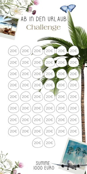 Ab in den Urlaub Challenge im Spring Design