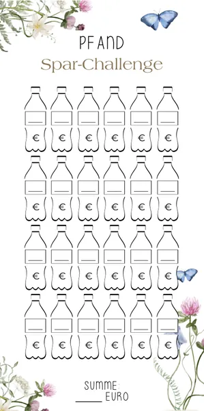 Pfand Challenge im Spring Design