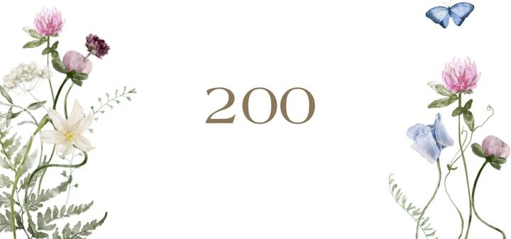 Platzhalterkarte 200 Euro im Spring Design