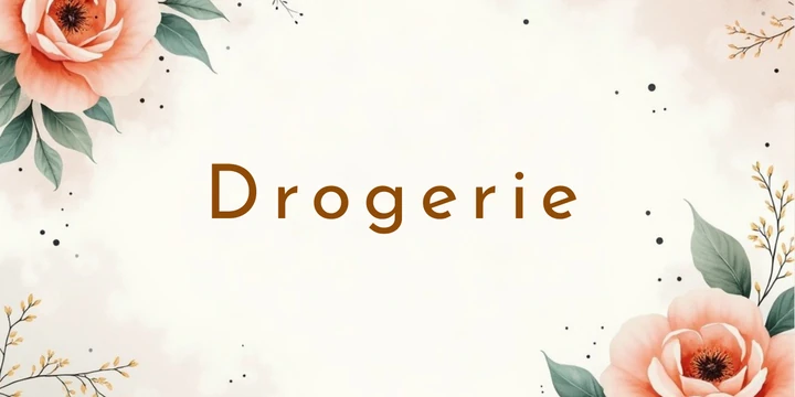 Deckblatt Drogerie im Terrazzo Geo Design
