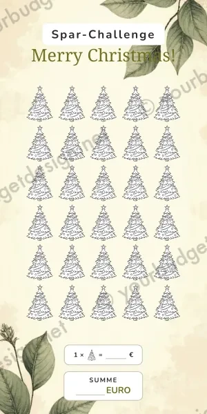 Christmas Challenge im Vintage Botanik Sepia Design
