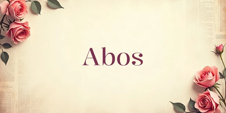 Deckblatt Abos im Vintage Rosen Zeitung Design