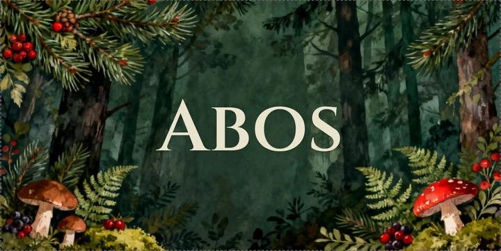 Deckblatt Abos im Wald Design