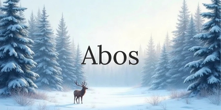 Deckblatt Abos im Winter Reh Design